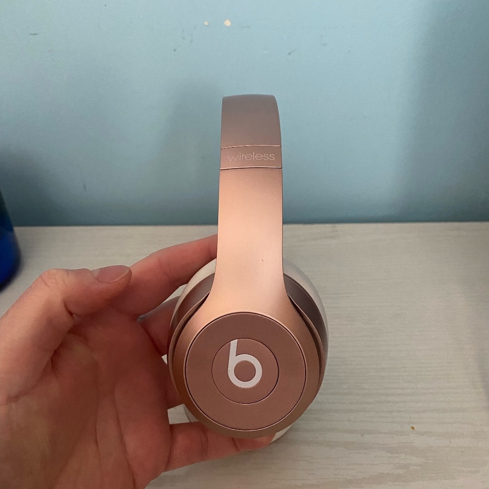 COPY - Beats by Dr. Dre - Solo³ Wireless On-Ear Headphones - Rose Gold